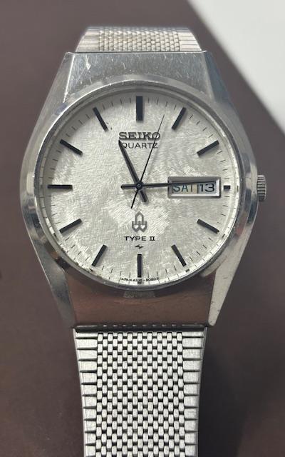 [USED] Working SEIKO TYPE-II Rare Dial 4336-8050