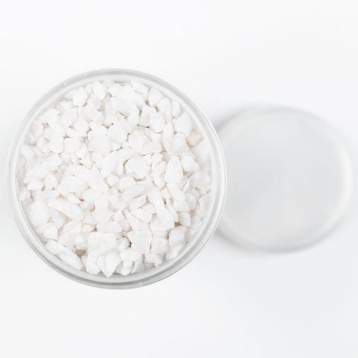 Granulés décoratifs - HEKU - 30332-01 - Blanc - 750 g - Récipient refermable