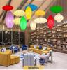 Zen Lantern: Japanese Silk Fabric Pendant Light for Bedroom, Dining Room, and Bar