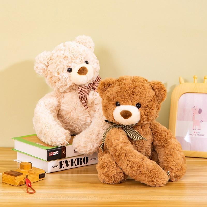 Plush Bear Teddy Toy Cartoon Animal Stuffed Doll Room Decoration Couple Gift