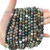 High-Quality Natural Indian Red Stone Round Beads for DIY Jewelry: Bracelets, Necklaces, Earrings