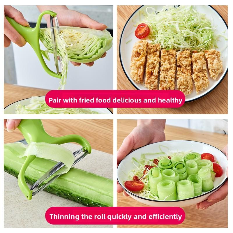 New Cabbage Shred Peel and Shred Avocado Butter Separator Cut Fruit and Vegetable Salad Kitchen Accessory