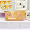 Capybara Korean Style Cute High Quality Large Capacity PU Pencil Case & Stationery Pouch for Elementary School Students and Kids