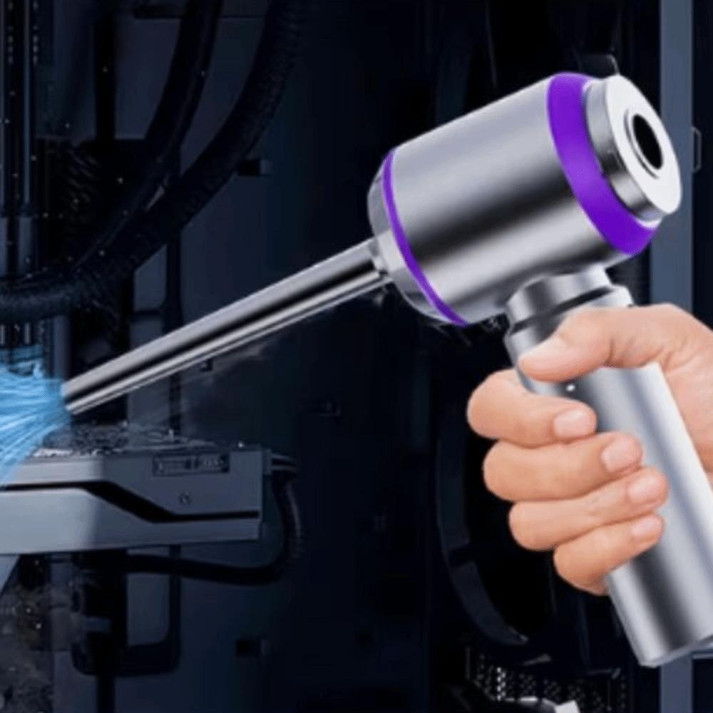 High Power Portable Handheld Vacuum 4-in-1 Air Duster Hand Held Car Vacuum Cleaner  Pet Hair