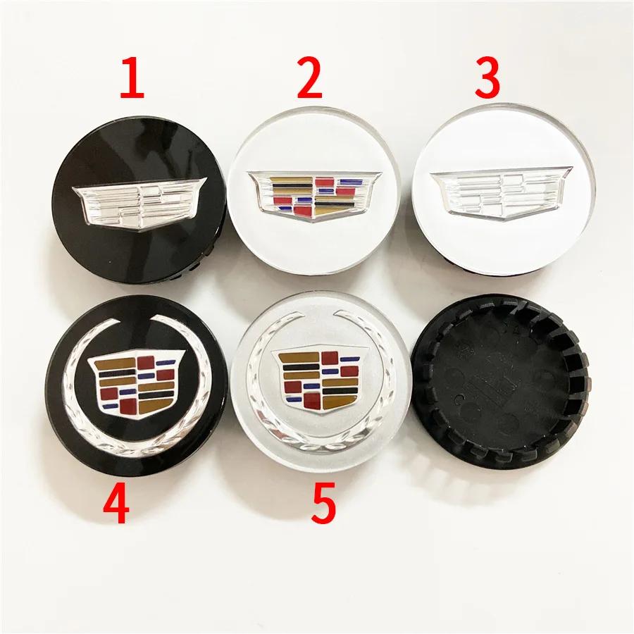 4 ks 67mm Krytky středových krytů kol pro Cadillac BLS CT4 CT6 CTS SLR SLS SRX XT4 XT5 XT6 XTS Escalade Deville DTS Tiburon