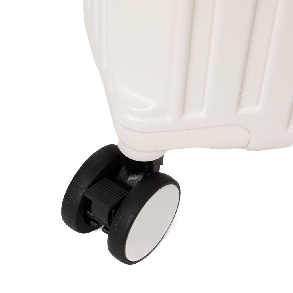 24" Aluminum Frame Luggage: Silent Zipper Trolley with Combination Lock, Universal Wheels, Wear-Resistant