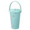 ThermoWall Vacuum Insulated Tumbler 480ml Ash Blue 81286133 Camping Mug Bottle Slim Design Lightweight Keeps Drinks Hot or Cold Direct Drinking