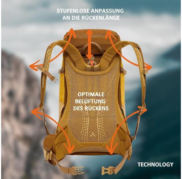 Рюкзак Vaude Brenta 24 burnt yellow (47362-317)