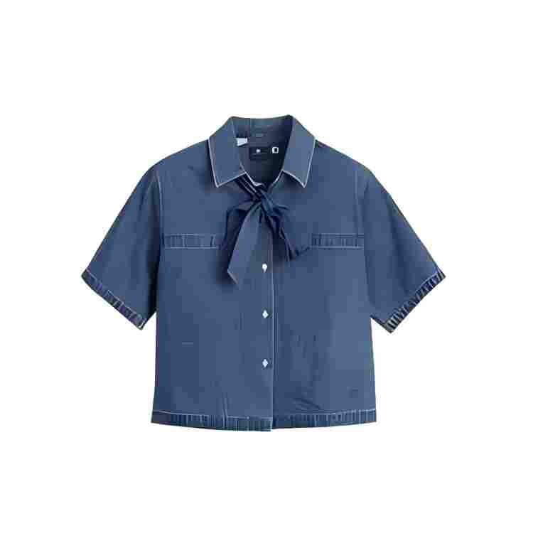 Levis Стандартная Мода Простая Универсальная Свободная Модная Джинсовая Куртка Женские куртки 004TM-0001 XS