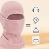 Warm Hat Motorcycle Hood Gear Warm Fleece Ski Masque For Snowboarding Work Hiking Commuting Riding Traveling Indoor Outdoor