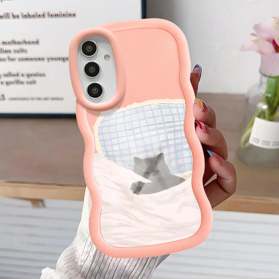 Mjukt mobilskal för Samsung Galaxy A21s A15 A52 A14 A11 A13 A12 A16 A22 A53 A06 A23 A33 A03 A04 A05 Tecknad Hund