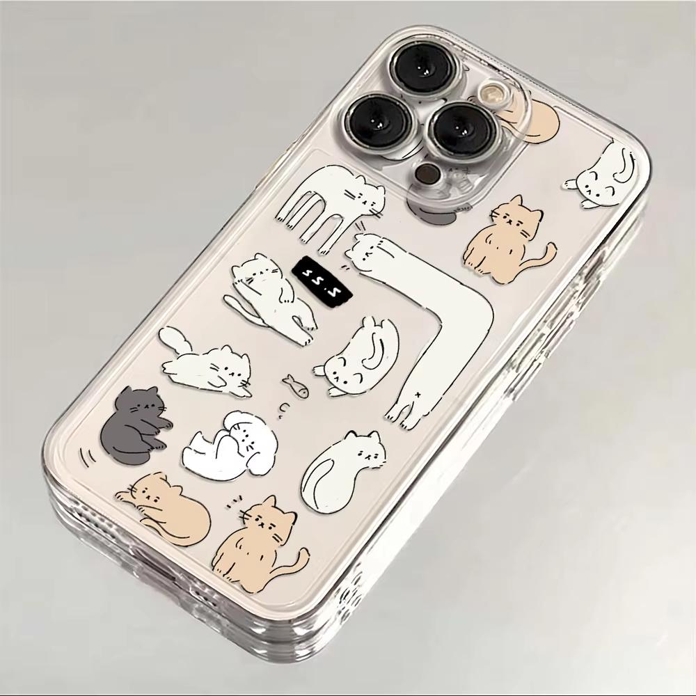 Summer Cartoon Turtle Pattern Phone Case For Xiaomi Mi Poco X6Pro X6 X7 X5 Pro Mi Poco F7 Pro F6 F5 Clear Bumper Cover