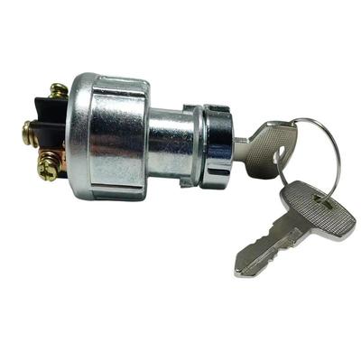 Contacteur d'allumage à clé compact et portable avec boîtier métallique pour véhicules de construction et agricoles