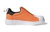 Originals SUPERSTAR 360 X Casual Abrasion Resistant Low Top Kids' Skateboarding Shoes Orange GX3249