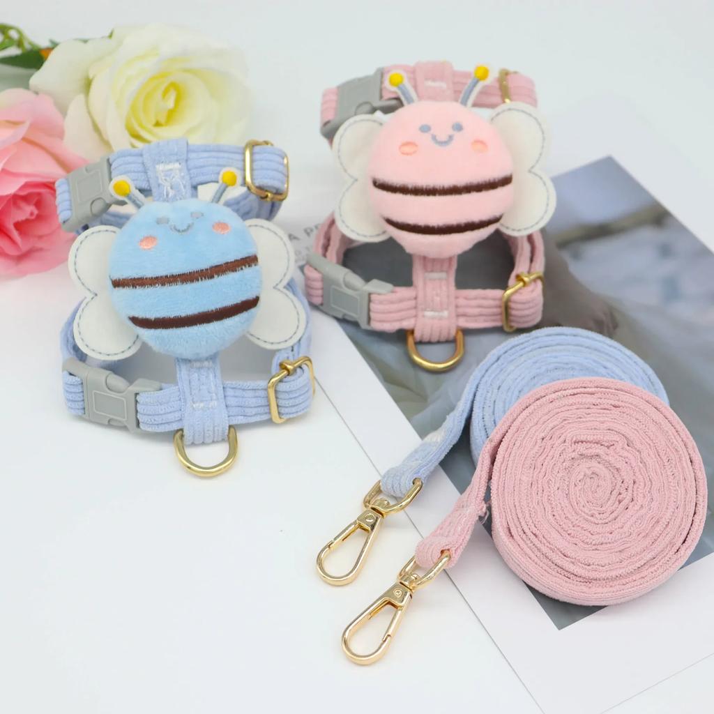 Haustier Hundehalsband Katzen Geschirr Weste Riemen Hunde Geeignet Weich Einstellbar Verlust Prävention Gehen Im Freien Welpen Zubehör Hause