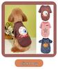 Classic Teddy Bear Plush Pet Costume with Bear Ears - Soft, Comfortable, Leather Tag for Small Dogs Like Chihuahuas.