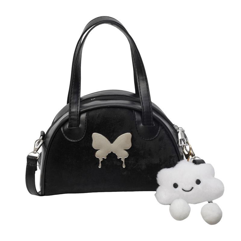 Niche design bag women's 2025 new fashionable and beautiful handbag casual simple shoulder messenger bag shell bag