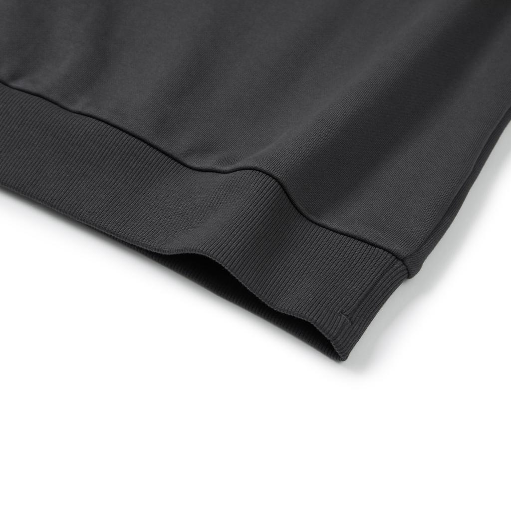 Snow Peak Woven Patch Sweatshirt and Size L GS-S25FMFHT24, Men's Women's Charcoal,