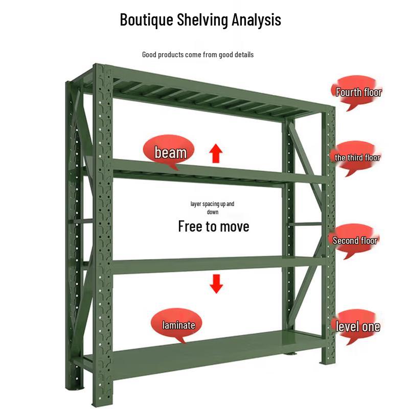 

Industrial Heavy-Duty Storage Rack