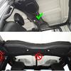 Red For Jeep Wrangler JL 18+ Inner Top Roof Audio Speaker Ring Frame Cover Trim