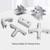 1 buc Gard de Grădină Panou DIY de Îmbinare Plăci Ceramice Clip de Fixare Ranforsat Clește pentru Sticlă Combinație Clip de Fixare Pentru Cabinet Acvariu