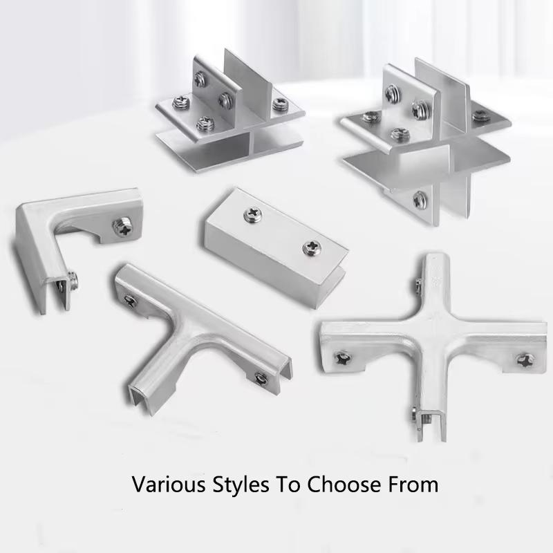 1 buc Gard de Grădină Panou DIY de Îmbinare Plăci Ceramice Clip de Fixare Ranforsat Clește pentru Sticlă Combinație Clip de Fixare Pentru Cabinet Acvariu