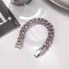 Korean Style Starry Sky Alloy Couple Bracelet With Geometric Design For Travel Gift