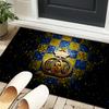 1PC rug Golden Crown Symbol Royale  Carpet, Chair Rug,Area Rug for Office Bedroom living rooms bedroom, Doormat decor Christmas fan gifts