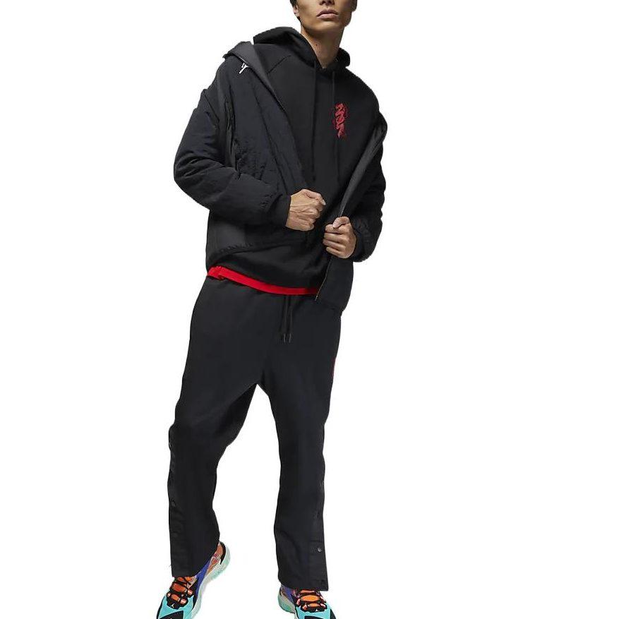 Jordan Sweatshirts Men's Black Hooded Moderate DV5626-010
