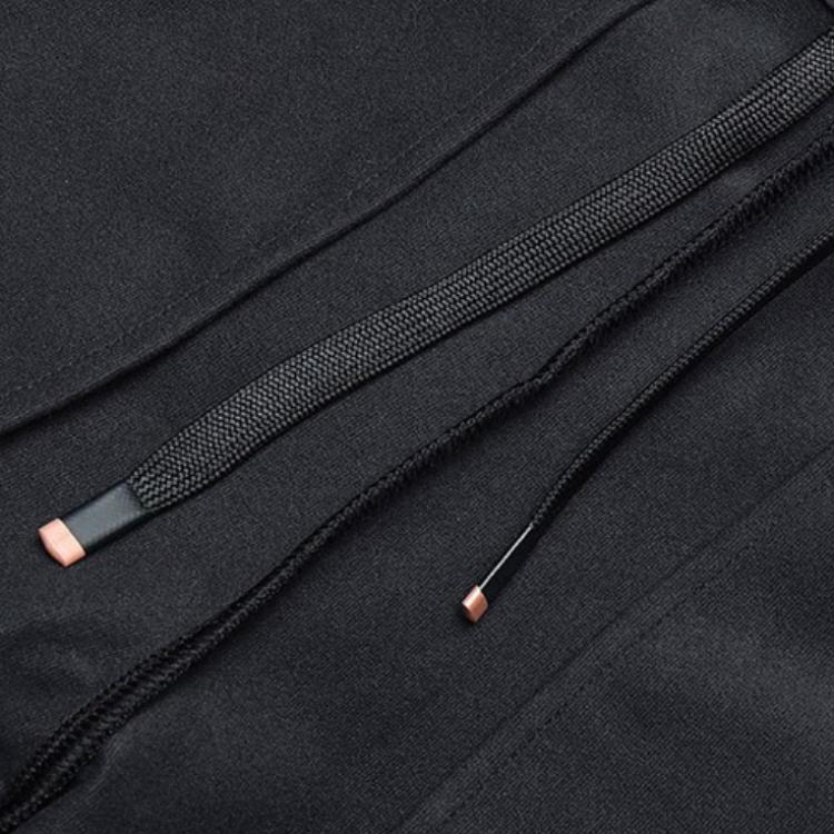 Fila Fitness Series Solid Color Mid-Rise Straight-Leg Sports Pants Women Pants Deep-Black A11W341801F-BK