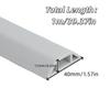 1pc 1m/39.37in Wear-resistant Trunking Fixed Wire Trunking with Adhesive Backing Soft Rubber Self-adhesive Wire Casing