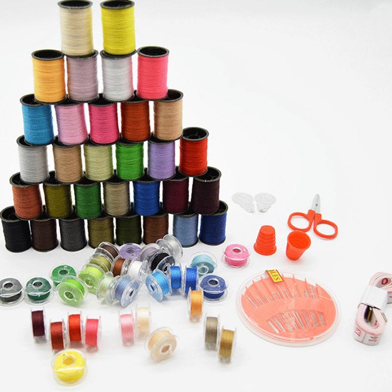 Handheld Sewing Machine and Accessory Needle Thread Tape Measure Small Scissors DIY Handmade Needlework Protable Sewing Tool ZYF