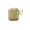 Niche Personality Creative Color Block Striped Earphone Case Protective Cover Compatible with AirPods 3rd Gen Pro 2nd Gen Full Cover Case