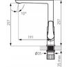 Mixer Ferro ADORE WHITE/chrome (BDR4)