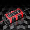 Full Intelligent Intelligent Pulse Repair Lead-Acid Battery Charger Car Motorcycle Battery 6V/12V 1.5A Multiple Protection Full Charge Self-stop