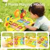Baby Colorful Insect Musical Instrument - Baby Early Education Smart Electronic Piano Toy for Boys and Girls