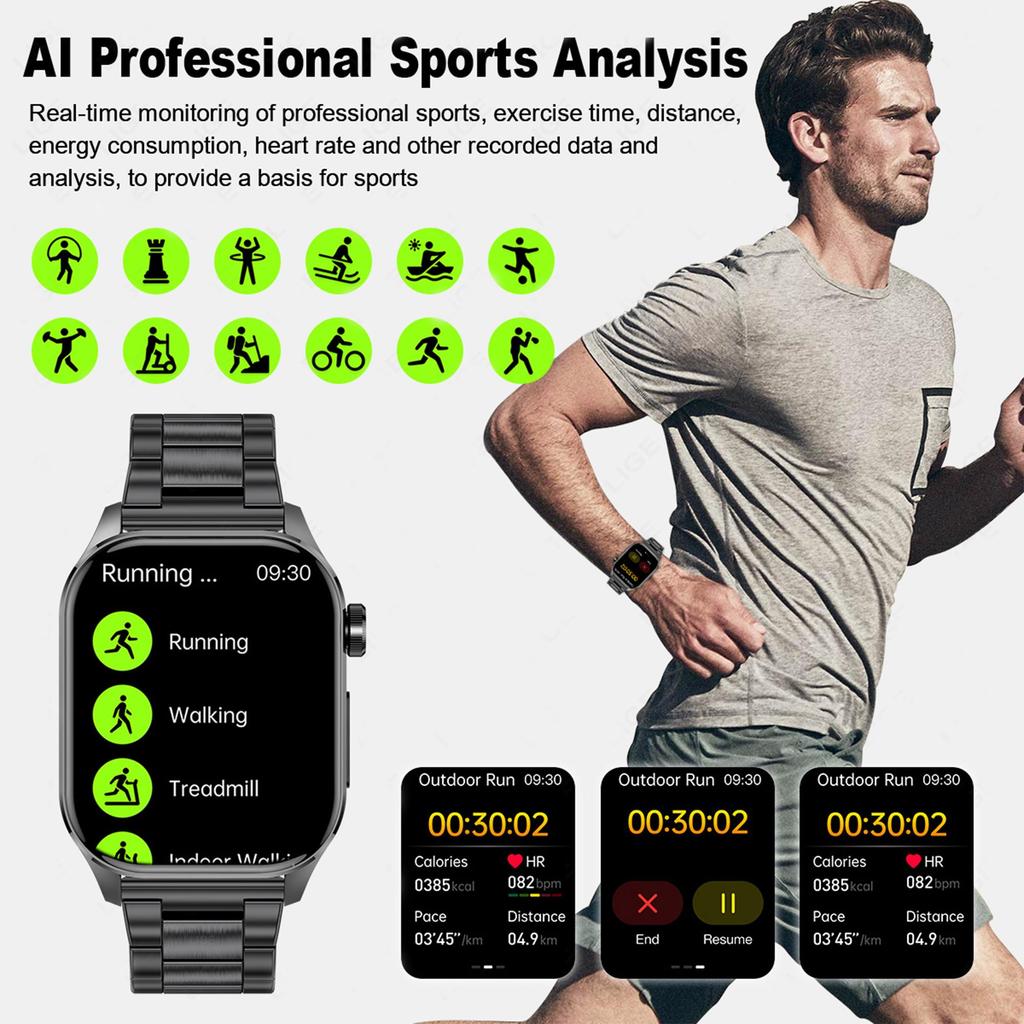 Smart Watch, Smartwatches IP68 Waterdichte Activiteit Tracker