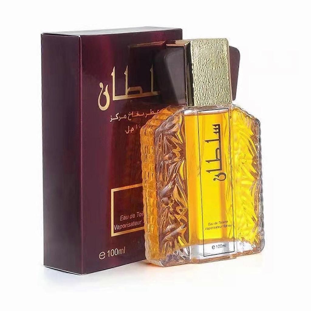 Arabische Parfums Voor Mannen 100ml Sultan Eau de Toilette Dubai Retro Herengeuren Geconcentreerd Langdurig Arabes Parfum Voor Mannen