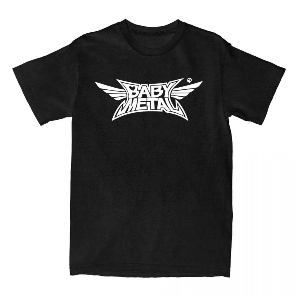 Japanese Band BABYMETAL T-shirt Short Sleeve Cotton Summer Tshirts for Women Casual Unisex Hip Hop Streetwear Graphic Clothing