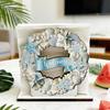 Wooden Napkin Holder, with High-Definition UV Printing Cartoon Design, Stable Base Napkin Dispenser for Kitchen Dining Table
