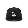 New Era 950 Los Angeles Dodgers Basic Snapback Hat Cap (Black/White) Men's