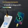 4-in-1 PD Fast Charging Dual-Head Type-C Multifunction Portable USB Cable for Laptops