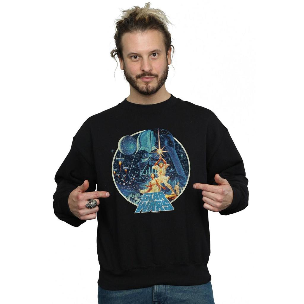 STAR WARS Herren Vintage Victory Sweatshirt