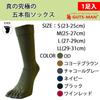 Gutsman Ultimate Optimal Size S Coyote Brown Five-Toe Socks, Deodorizing, Antibacterial, Compression, Sweat-Wicking, Quick-Drying, (23-25cm),