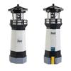 Solar Rotating Lighthouse Resin Garden Ornament