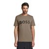Boss Mens Large Logo Cotton T-Shirt