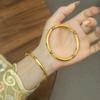 Enamel Flowering Bracelet Women's New Chinese Style 2025 New Silk Epoxy Design Temperament High-end Jewelry