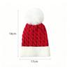 Weihnachtsmütze für Kinder, Weihnachtsmannmütze aus weichem Stoff, festliche Weihnachtsdekoration für Partys, Geschenke, Größe 17 cm x 18 cm