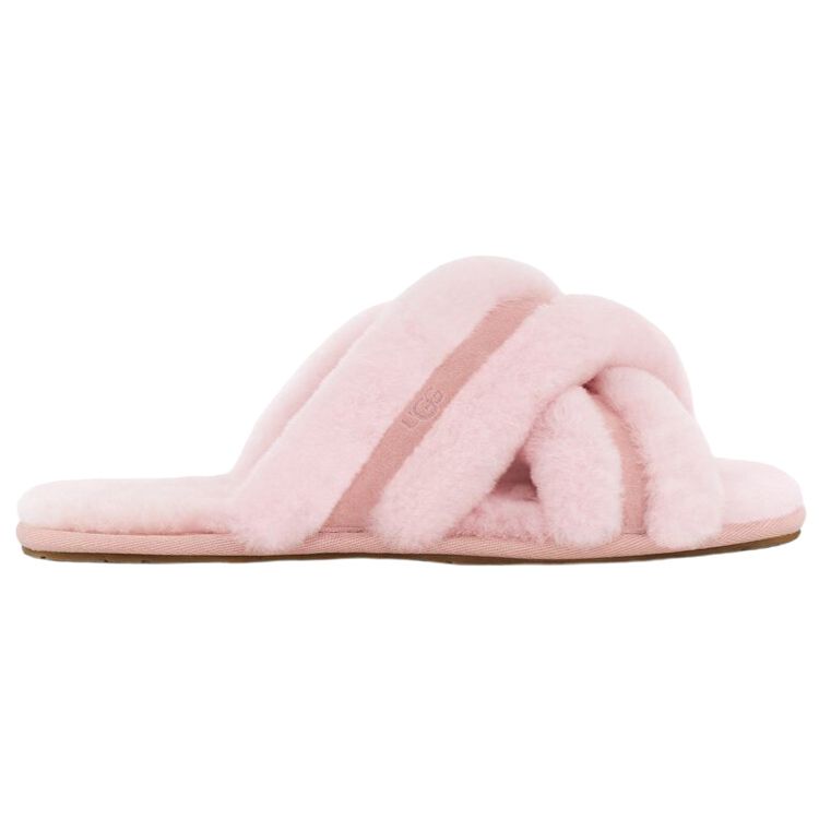 UGG Scuffita Sheepskin Soft Slippers Women Slippers Pink 1123572-PCD