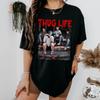 Thug Life Moms Shirt Oversized Spooky Tee Cover Workout TShirt Tee Graphic Clothing Cotton Short Sleeve Unisex